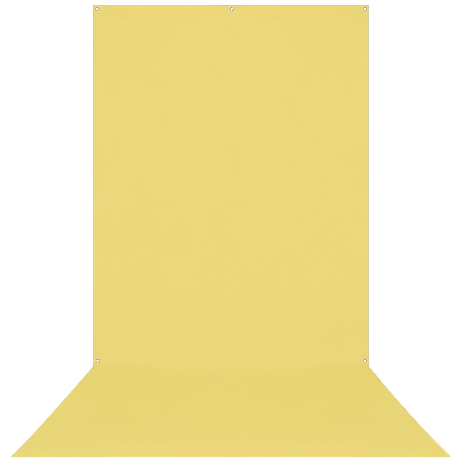 X-Drop Wrinkle-Resistant Backdrop - Canary Yellow (5' x 12')