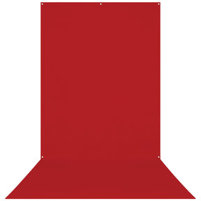 X-Drop Wrinkle-Resistant Backdrop - Scarlet Red (5' x 12')