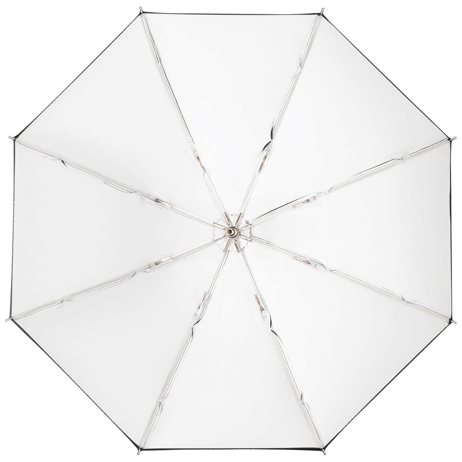 Deep Umbrella - White Bounce (24")