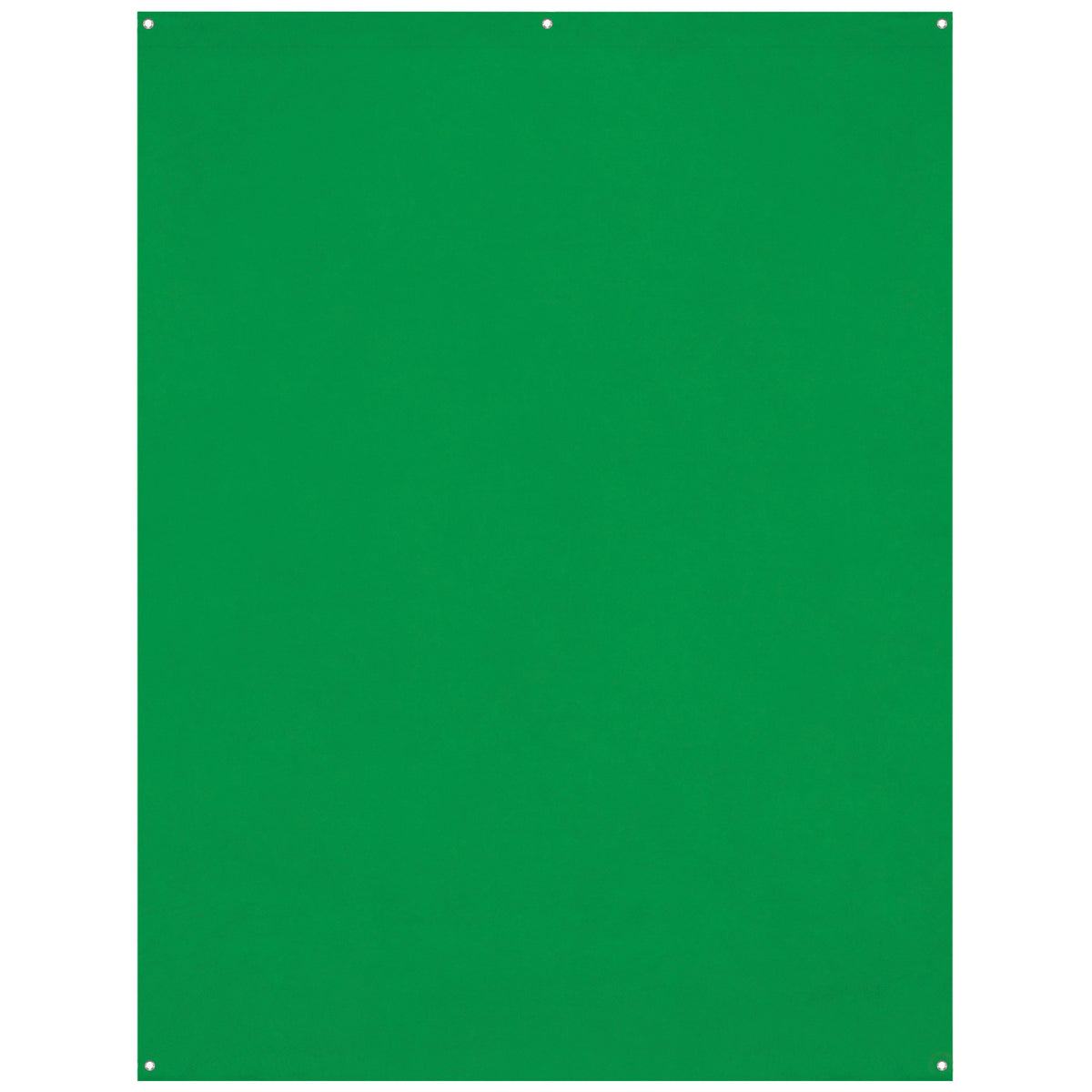 X-Drop Wrinkle-Resistant Backdrop - Chroma-Key Green Screen (5' x 7')