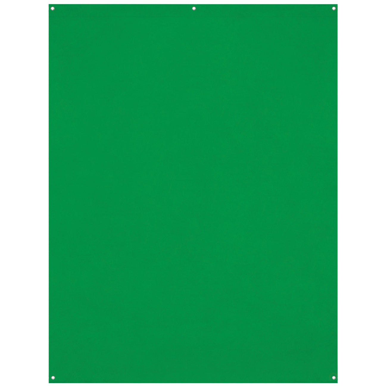 X-Drop Wrinkle-Resistant Backdrop - Chroma-Key Green Screen (5' x 7')