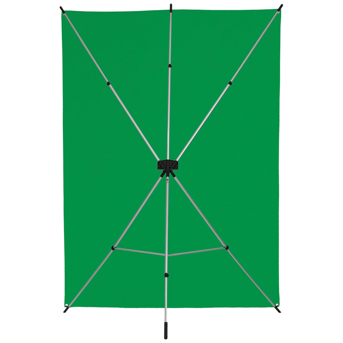 X-Drop Wrinkle-Resistant Backdrop Kit - Chroma-Key Green Screen (5' x 7')