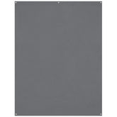 X-Drop Wrinkle-Resistant Backdrop - Neutral Gray (5' x 7')