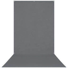 X-Drop Wrinkle-Resistant Sweep Backdrop - Neutral Gray (5' x 12')