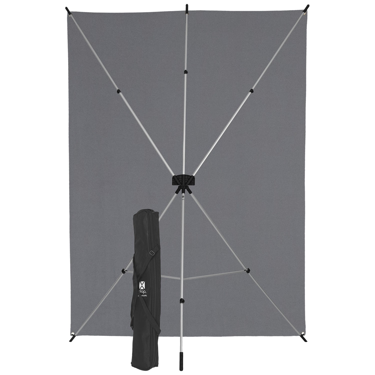 uLite 2-Light Umbrella Kit with X-Drop Backdrop & Stands