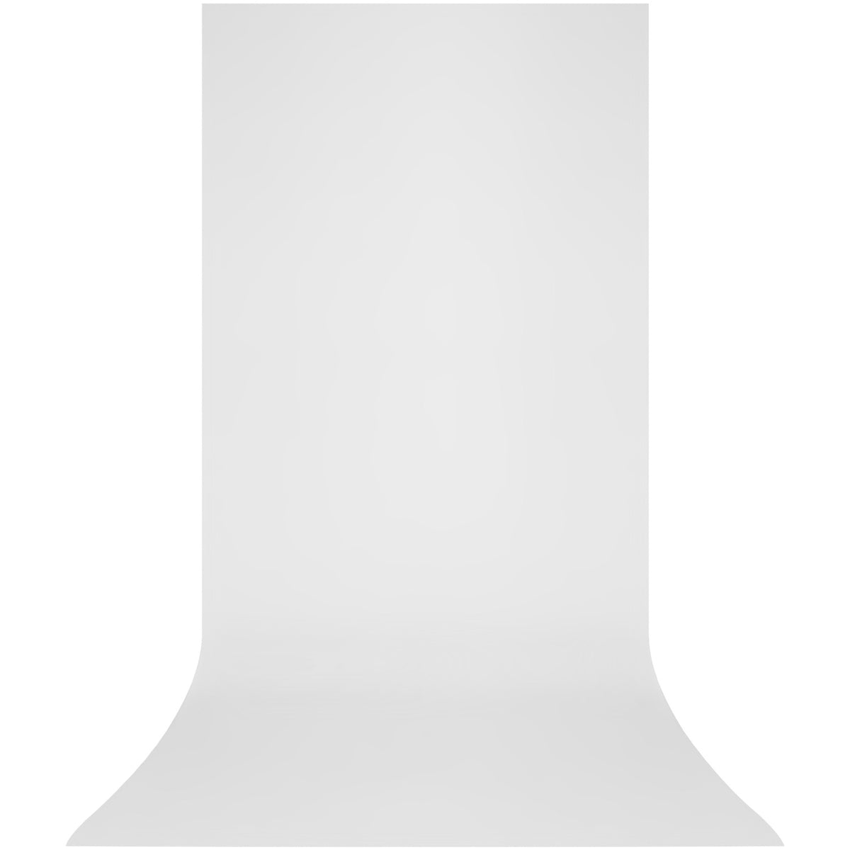 X-Drop Sweep Backdrop - White Matte Vinyl (5' x 12')