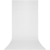 X-Drop Sweep Backdrop - White Matte Vinyl (5' x 12')