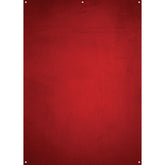 X-Drop Fabric Backdrop - Aged Red Wall (5' x 7')