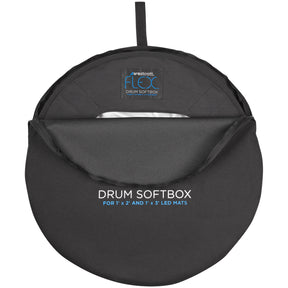 Flex Drum Softbox for 1' x 2' and 1' x 3' Mats