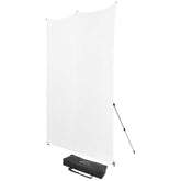 X-Drop Pro Wrinkle-Resistant Backdrop Kit - High-Key White (8' x 8')