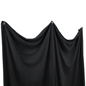 X-Drop Pro Wrinkle-Resistant Backdrop Kit - Rich Black (8' x 8')