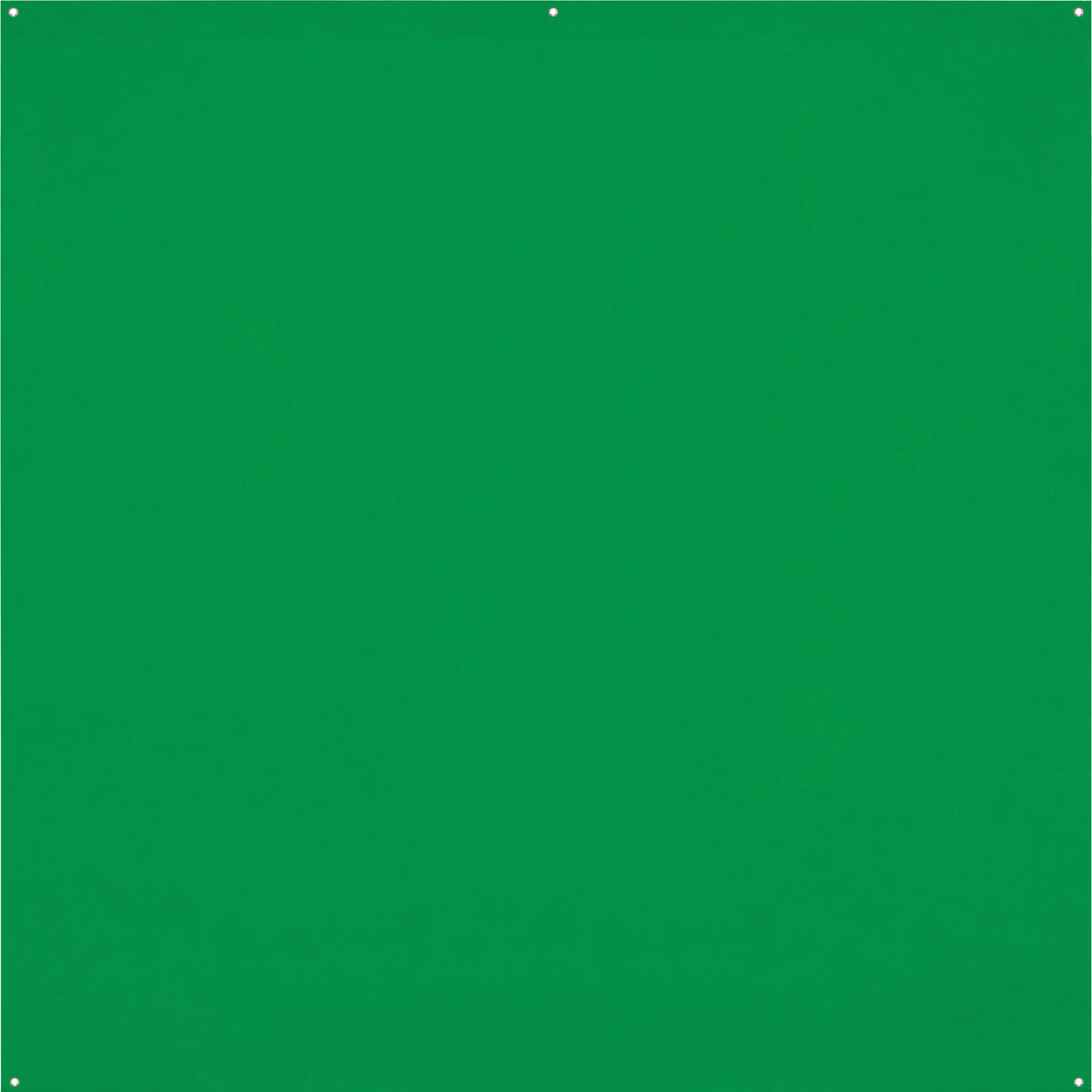 X-Drop Pro Wrinkle-Resistant Backdrop - Chroma-Key Green Screen (8' x 8')