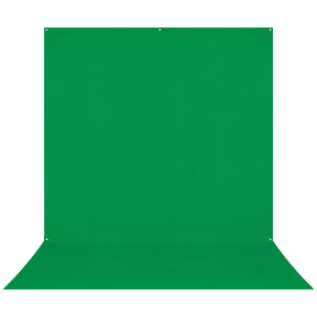 X-Drop Pro Wrinkle-Resistant Sweep Backdrop - Chroma-Key Green Screen (8' x 13')
