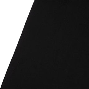 X-Drop Wrinkle-Resistant Sweep Backdrop Kit - Rich Black (5' x 12')