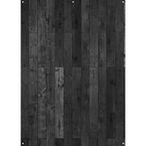 D0058 - X-Drop Backdrop – Slate Western Wood Panels (5' x 7')