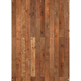 D0059-OK - X-Drop Backdrop - Oak Western Wood Panels (5' x 7')
