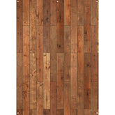 D0059-OK - X-Drop Backdrop - Oak Western Wood Panels (5' x 7')