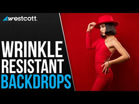 Wrinkle-Resistant Backdrop - Scarlet Red (9' x 20')