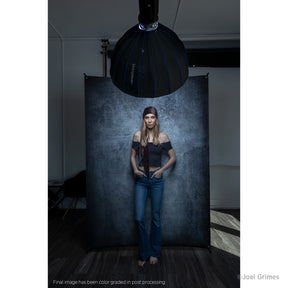 X-Drop Fabric Backdrop - Grunge Concrete by Joel Grimes (5' x 7')